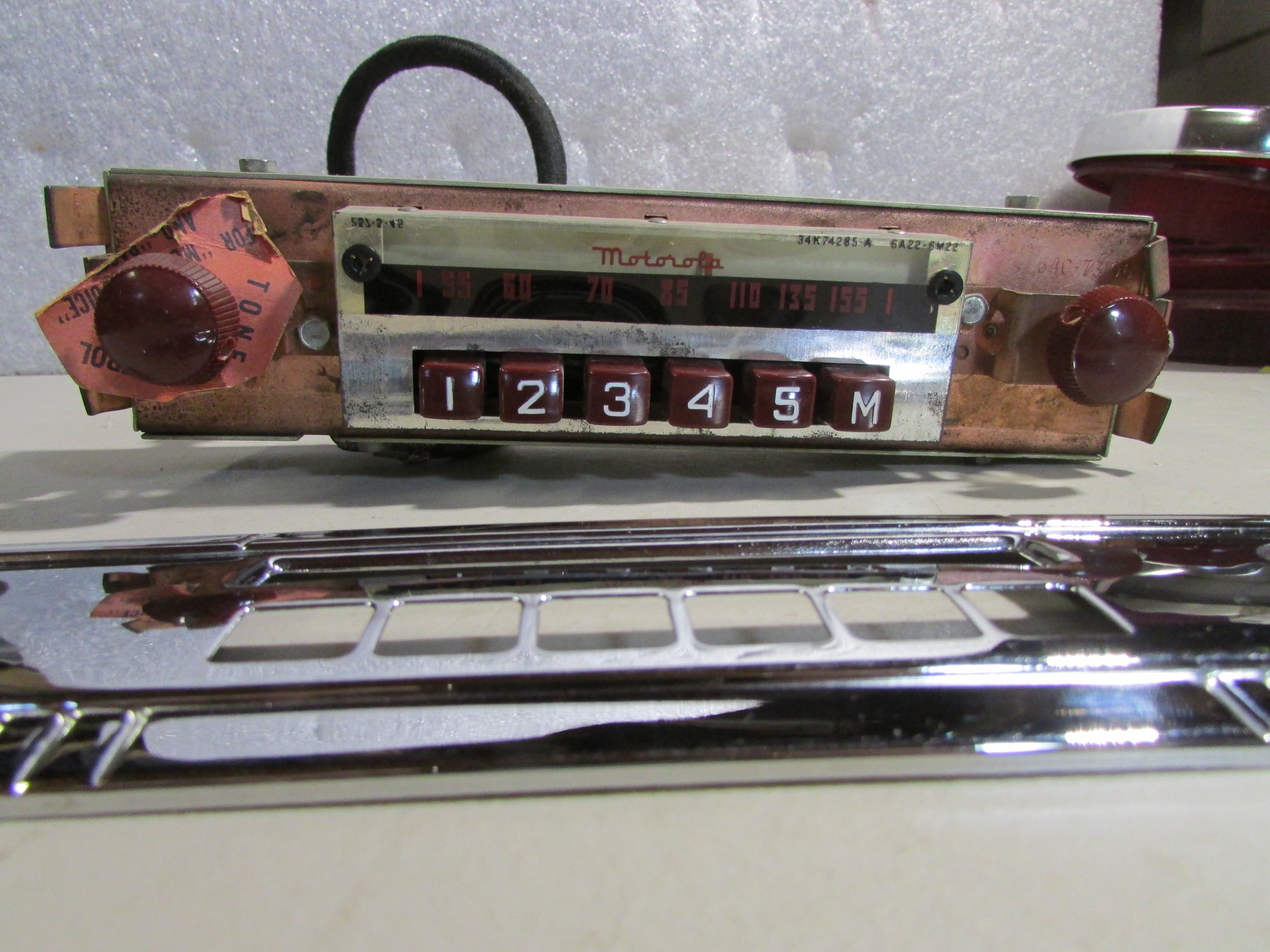 1942-46 Ford & Mercury Automatic Radio Control Head